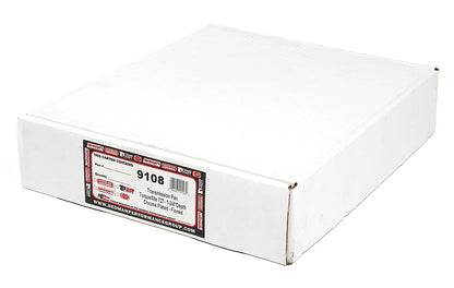 Trans-Dapt Performance Chrome Steel Extra Capacity Transmission Pan; Finned; Chrysler 727 9108