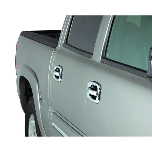 Auto Ventshade 685202 Chrome Door Handle Covers 4-Door Set For 2004-2014 Ford F-150 With Keypad