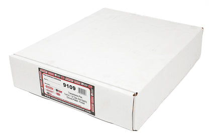 Trans-Dapt Performance Chrome Steel Extra Capacity Transmission Pan; Finned; Ford C6 9109