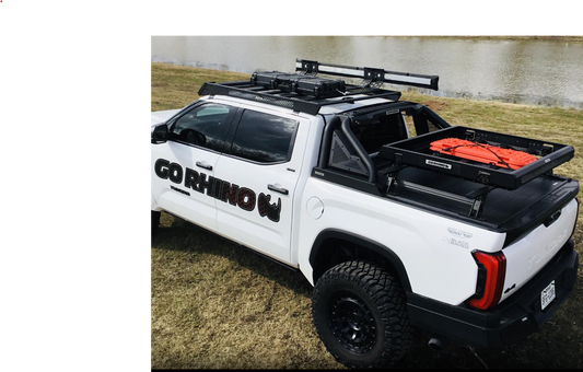 Go Rhino 911620T Sport Bar 2.0 With Power Actuated Retractable Light Mount Textured Black