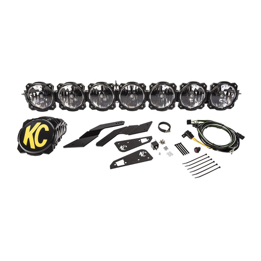 KC HiLiTES 45 in Pro6 Gravity LED -7-Light - Light Bar System - 140W Combo Beam - for 17-19 Can-Am Maverick X3 91334