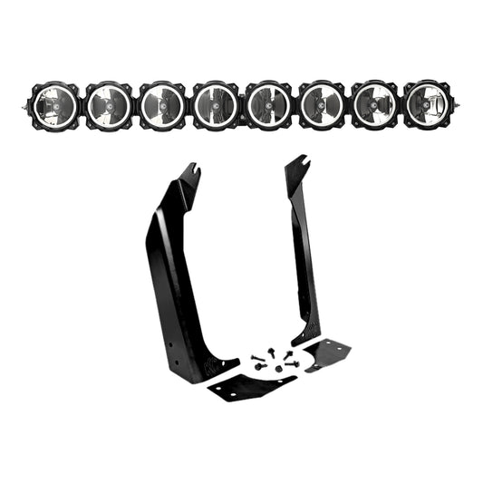 KC HiLiTES 50 in Pro6 Gravity LED - 8-Light - Light Bar System - 160W Combo Beam - for 97-06 Jeep TJ 91337