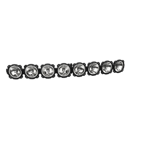 KC HiLiTES 50 in Pro6 Gravity LED - 8-Light - Curved Light Bar System - 160W Combo Beam 91398