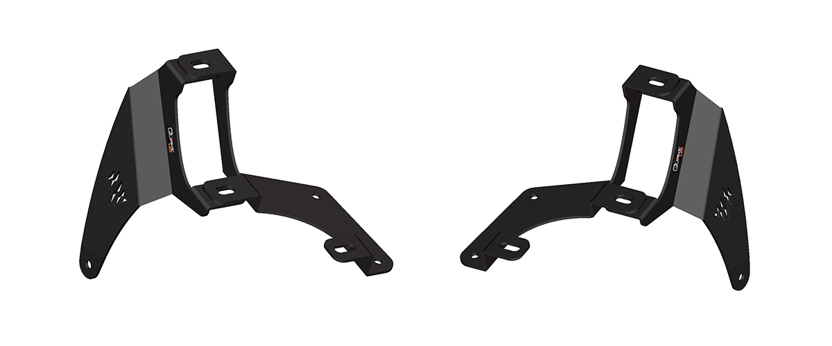 Quake LED - QBJ913 - Jeep Wrangler JL/Gladiator A-Pillar Dual Pod/Single 52 Inch Light Bar Cowl Mount For 2018-2020 Jeep Wrangler 2020-2020 Jeep Gladiator