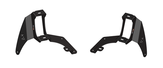 Quake LED - QBJ913 - Jeep Wrangler JL/Gladiator A-Pillar Dual Pod/Single 52 Inch Light Bar Cowl Mount For 2018-2020 Jeep Wrangler 2020-2020 Jeep Gladiator