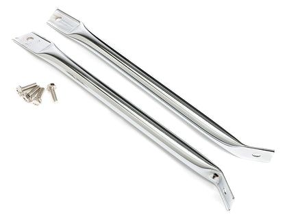 Trans-Dapt Performance Radiator Support Bars; 1970-81 Camaros Only (Pr.)- Chrome 9176