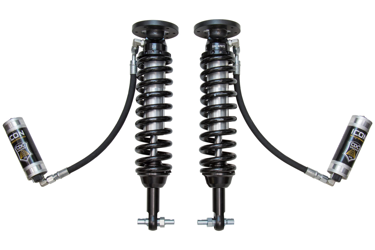 ICON Vehicle Dynamics 2014 F150 2WD 1.75-2.63" 2.5 VS CDCV COILOVER KIT 91815C