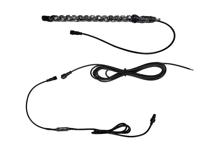 Quake LED - QW918 - 14 Inch LED RGB Radio Antenna