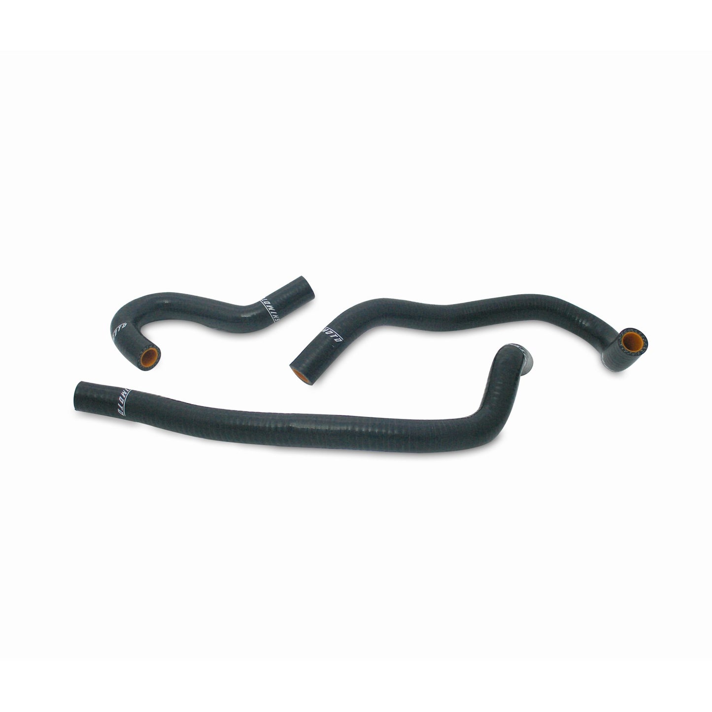 Mishimoto Silicone Heater Hose Set, fits Toyota Supra 1986-1992, Black MMHOSE-SUP-86HHBK