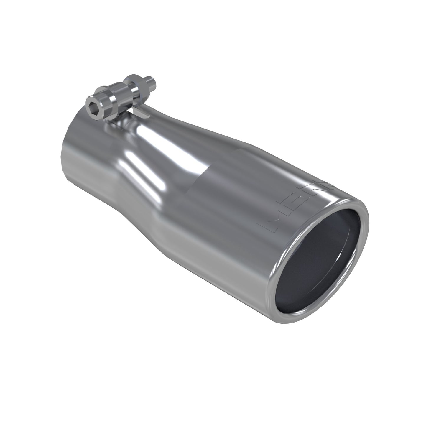 MBRP Exhaust Tip; 3 in. O.D. Oval 2in. inlet 7 1/16in. length; T304 T5116