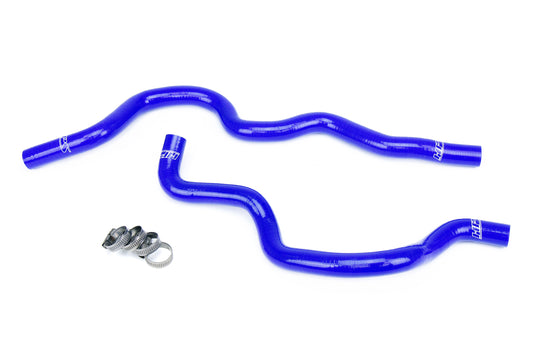 HPS Performance 3-ply Reinforced Silicone Replaces Rubber Heater Coolant Hoses 57-1872-BLUE