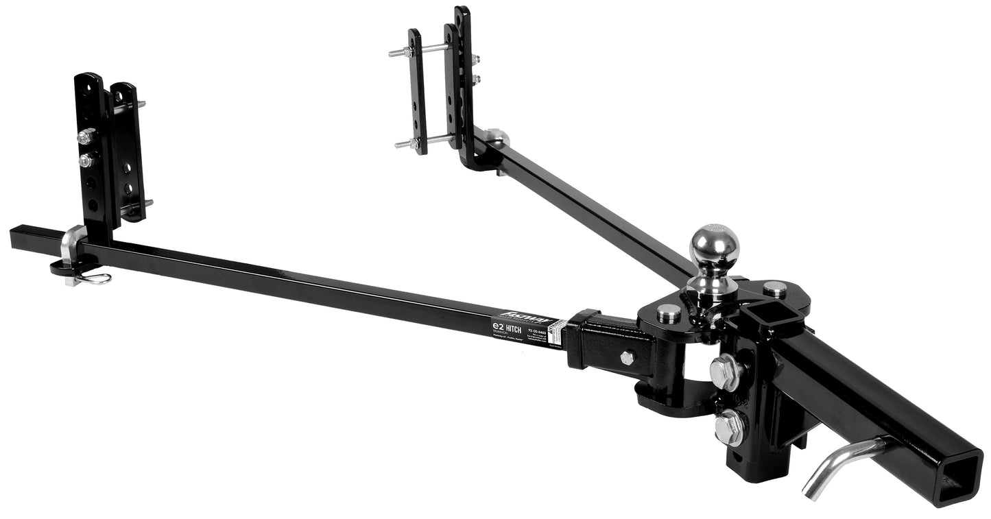 Fastway Trailer - E2 4.5K Light-duty Trunnion Weight Distributing Hitch W/ Built-in Sway Control. 92-00-0450