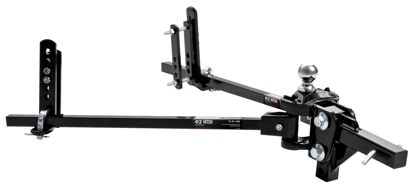 Fastway Trailer - E2 8K Trunion Weight Distributing Hitch With Built-in Sway Control. 92-00-0800