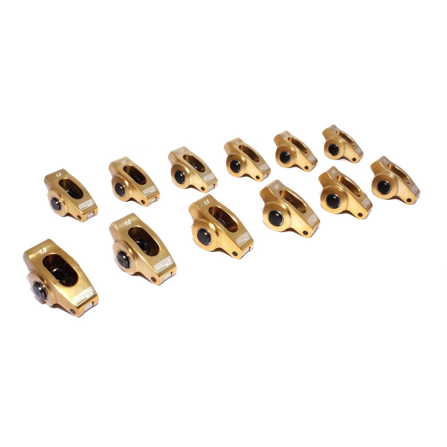 COMP Cams Ultra-Gold ARC Break-In Rocker Set w/ 1.3 Ratio for Chevrolet V6 w/ 7/16" Stud COMP-19012-12