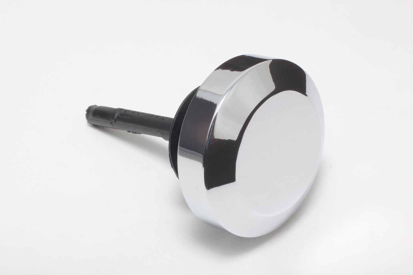 Trans-Dapt Performance Power Steering Pump Cap With Dipstick Gm A-Can Type Saginaw- Chrome 9253