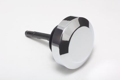 Trans-Dapt Performance Power Steering Pump Cap With Dipstick Gm A-Can Type Saginaw- Chrome 9253