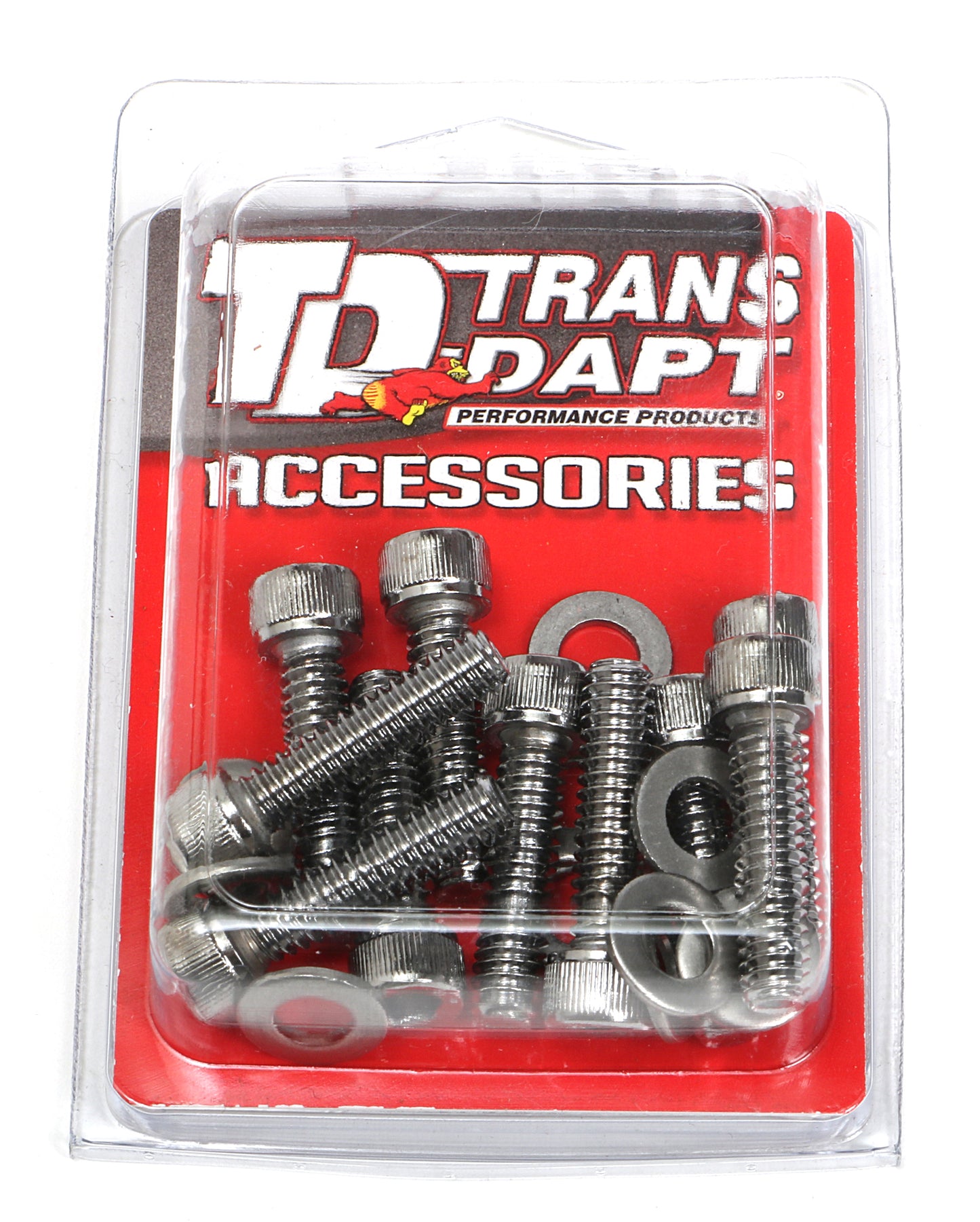 Trans-Dapt Performance Timing Cover Bolt Set; Aluminum Sb Chevy Timing Chain Covers 9284
