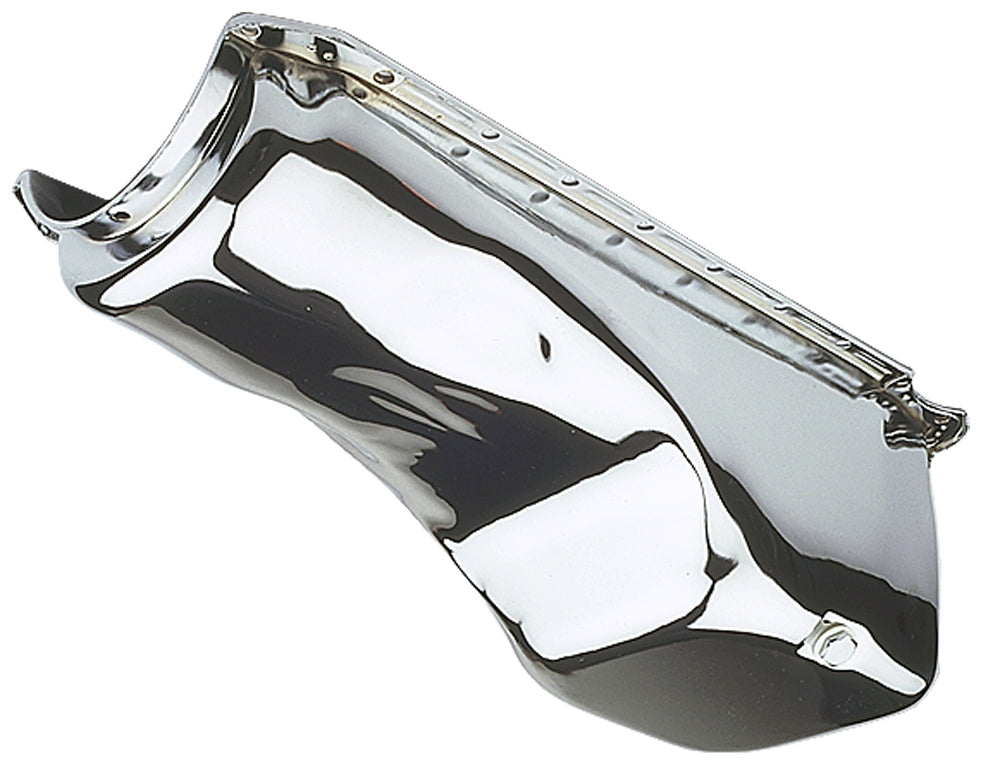 Trans-Dapt Performance Chrome Oem-Style Oil Pan- 1960-90 Chevy 396-454; 4 Qt. Capacity 9294
