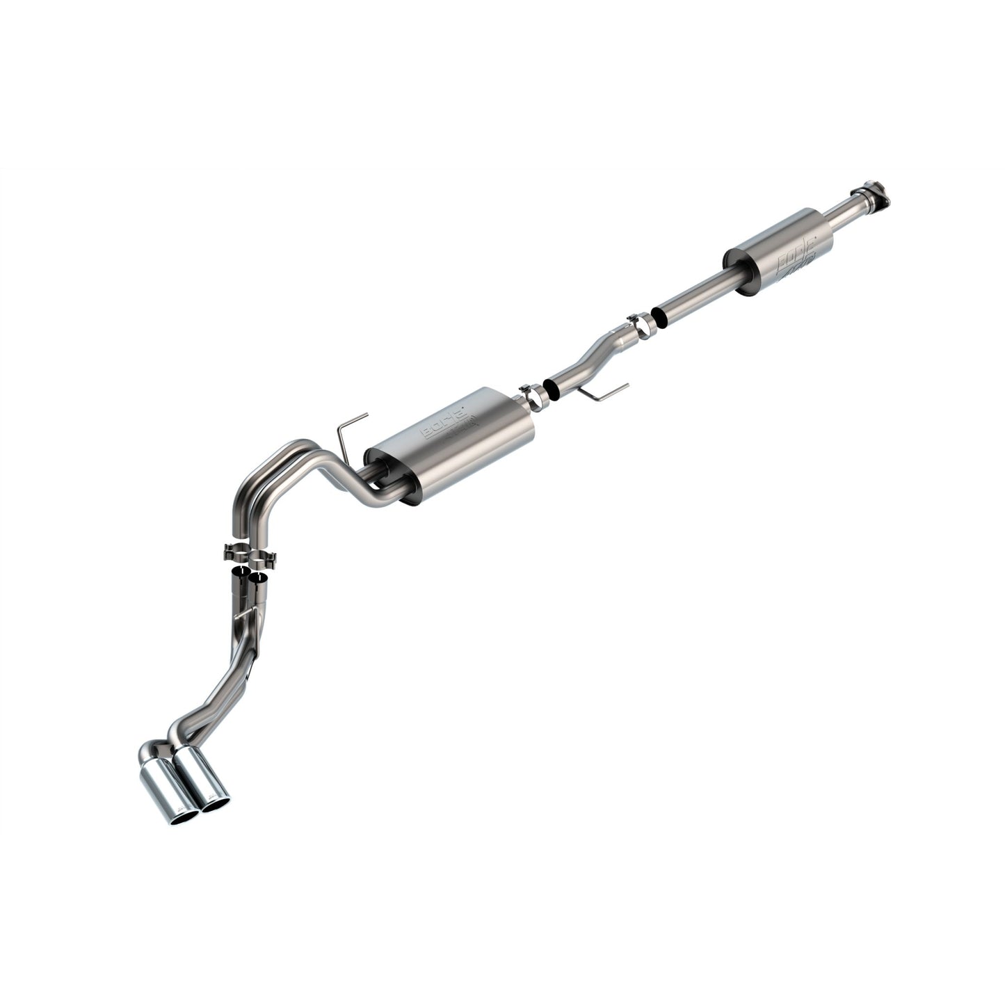 Borla 2021 Ford F-150 2.7L/3.5L V6 Cat-Back(tm) Exhaust System ATAK(r) 140881