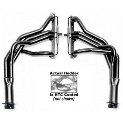 Hedman Hedders HTC COATED HEADERS; 1-5/8 IN. TUBE DIA.; 3 IN. COLL.; FULL LENGTH DESIGN 66061