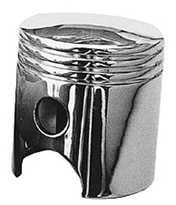 Trans-Dapt Performance Piston Head Shift Knob- Chrome 9312
