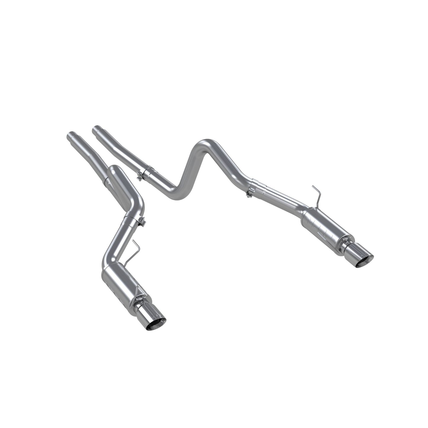 MBRP Exhaust 3in. Cat Back; Dual Split Rear; Race Version; AL S7270AL