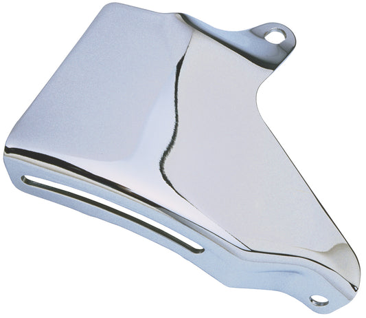 Trans-Dapt Performance O.E.M. Style Alternator Bracket (Top); 1969-1986 Chevrolet 396-454; Long Water Pump- Chrome 9318