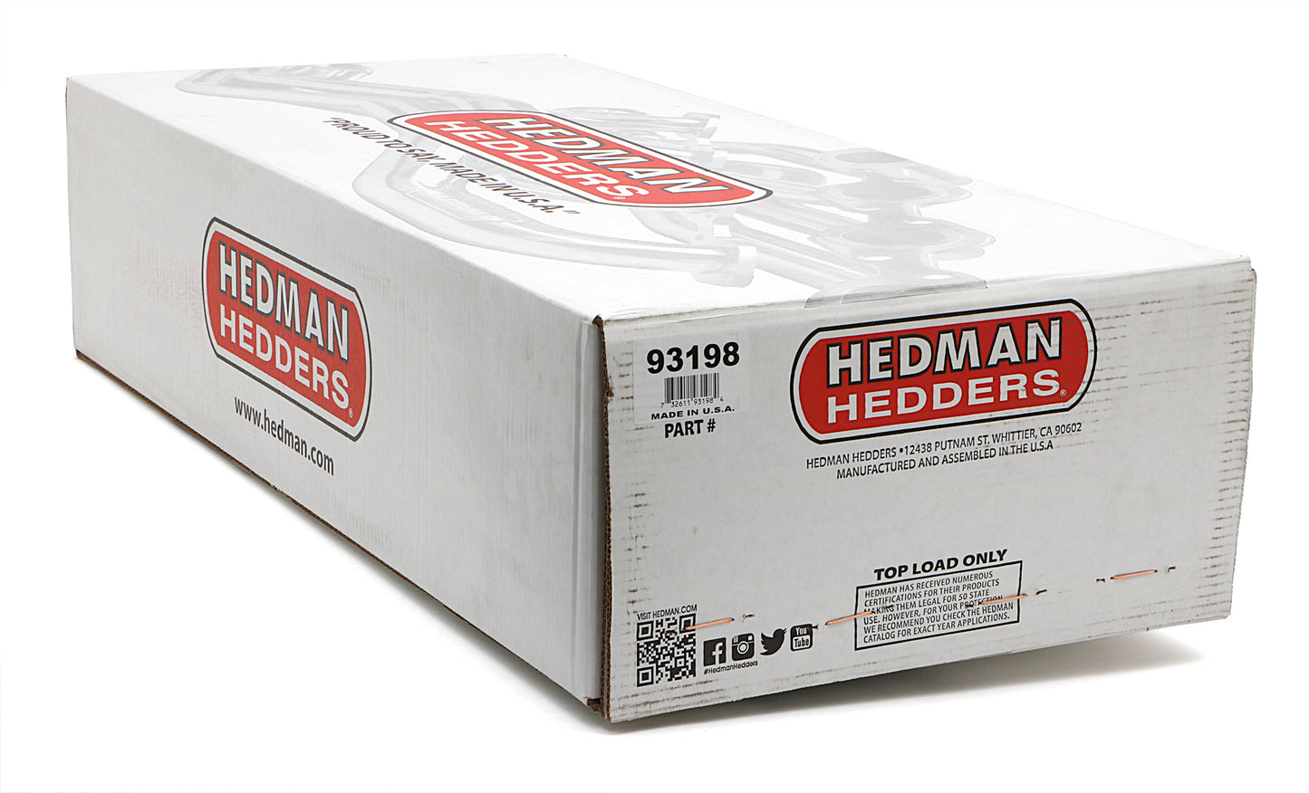 Hedman Hedders ELITE 72-86 CJ 567 304-401- BLACK MAXX 93198