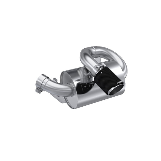 MBRP Exhaust Can-Am Single Slip-on Center Exit Muffler. AT-9215PT