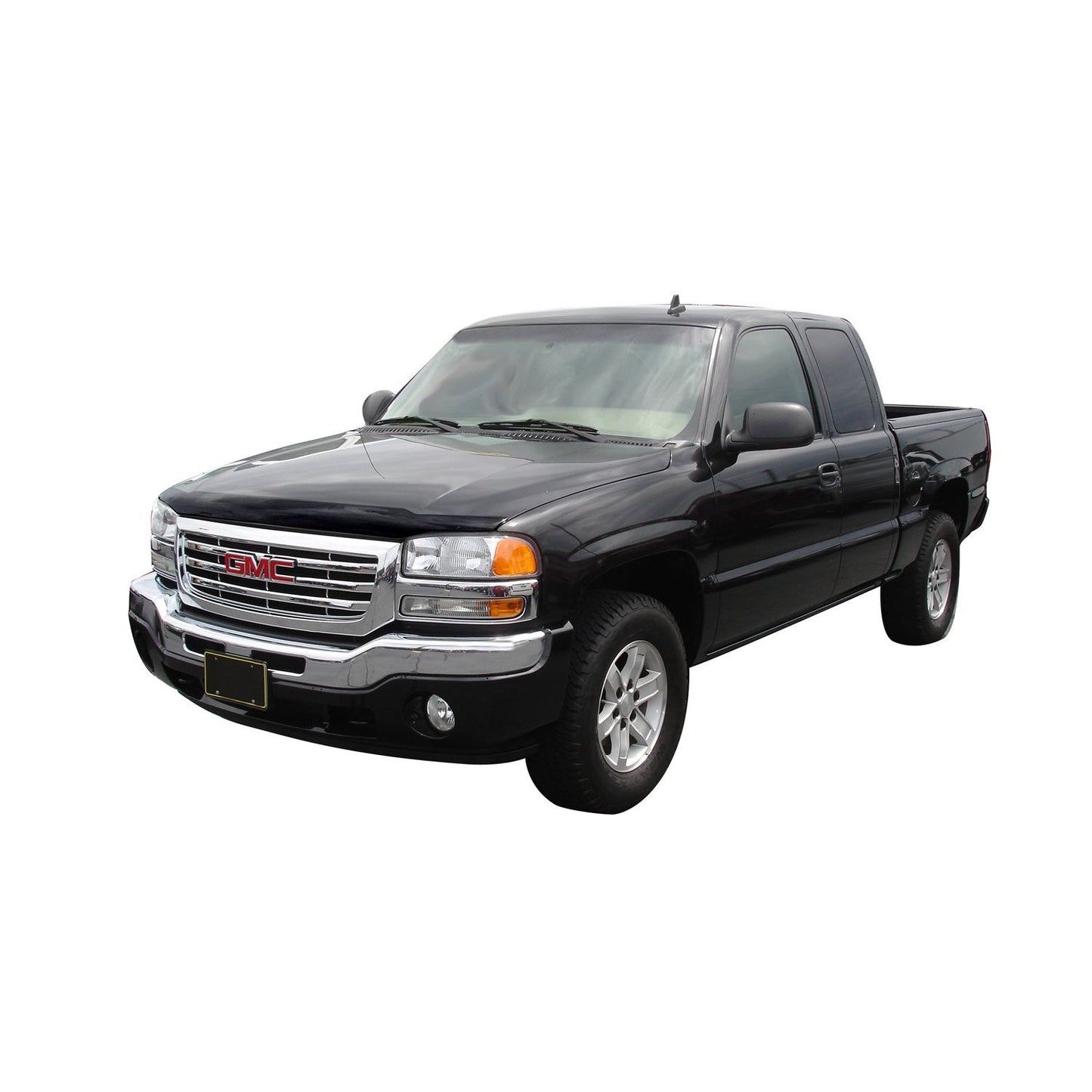 Auto Ventshade 322015 Aeroskin Flush Mount Dark Smoke Hood Protector For 1999-2007 GMC Sierra 1500 2001-2004 Sierra 2500/3500