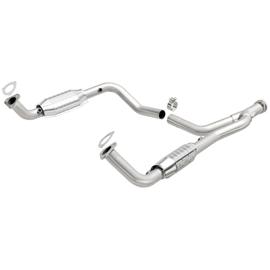 MagnaFlow 1996-2002 Land Rover Range Rover HM Grade Federal / EPA Compliant Direct-Fit Catalytic Converter MAGNAFLOW-93694