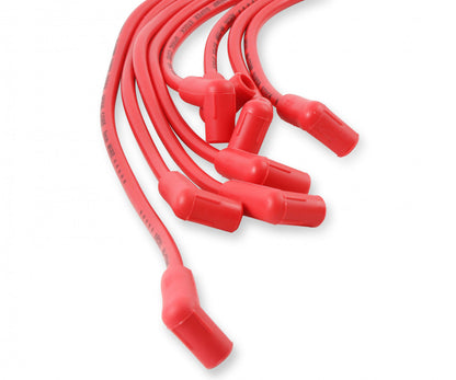 ACCEL SPARK PLUG WIRE SET - 90 DEG BOOTS - RED 5048R