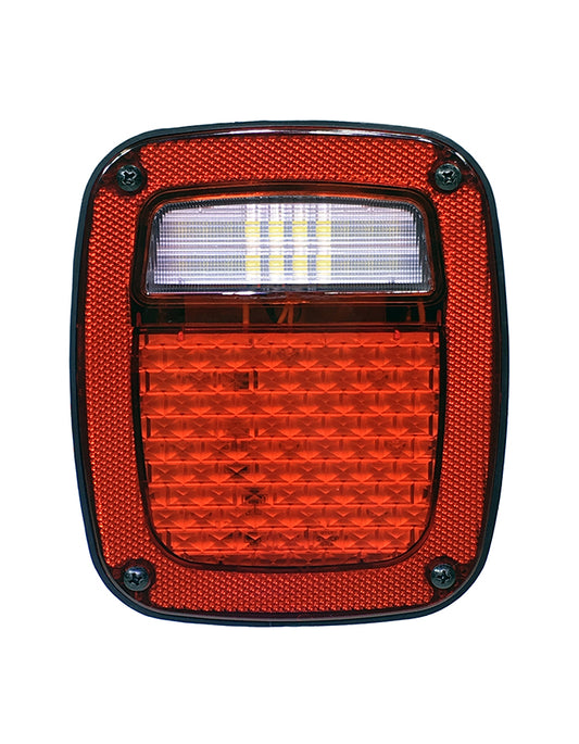 Quake LED - QTE940 - Jeep TJ LED Tail Lights For 1997-2006 Jeep Wrangler