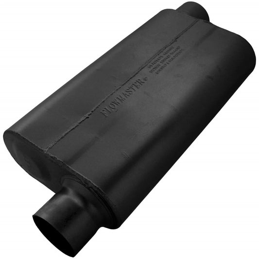 Flowmaster 943053 50 Delta Flow Muffler - 3.00 Offset In / 3.00 Offset Out - Moderate Sound
