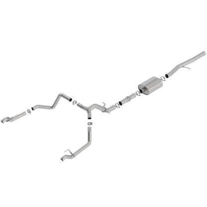 Borla Silverado/ Sierra 1500 2019-2022 Cat-Back(tm) Exhaust System ATAK(r) 140775