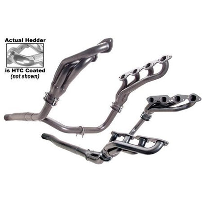 Hedman Hedders HTC COATED HEADERS; 1-3/4 IN. TUBE DIA.; STOCK COLL.; SHORTY DESIGN 69576