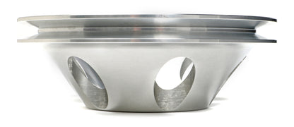 Trans-Dapt Performance Water Pump Pulley; 1 Groove; 1969-1985 Chevrolet 283-350; Long Water Pump- Machined Aluminum 9482