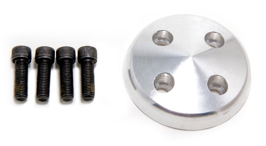 Trans-Dapt Performance Water Pump Pulley; Groove; 1955-1968 Chevrolet 283-350; Short Water Pump- Machined Aluminum 9488