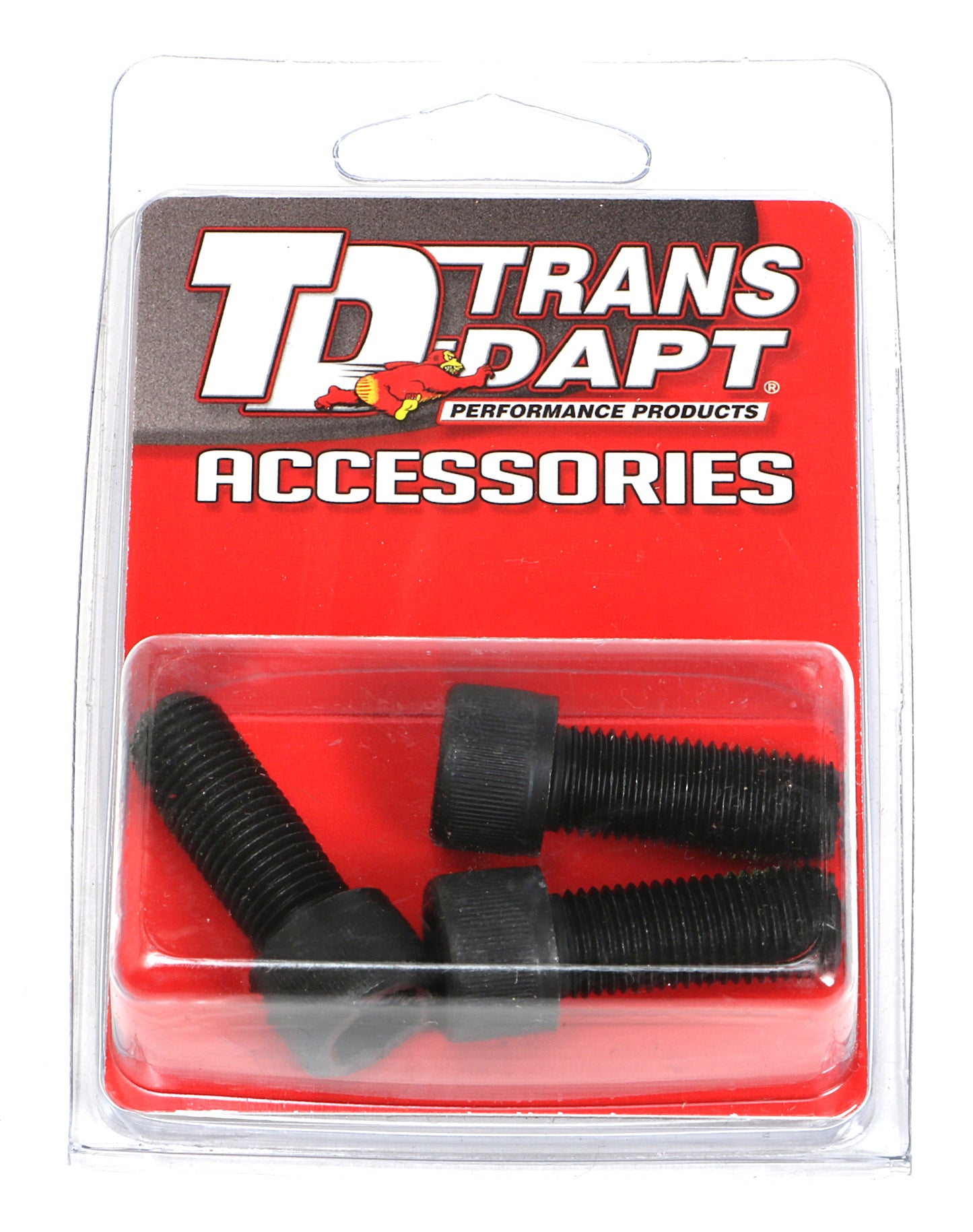 Trans-Dapt Performance Crankshaft Pulley Bolts; 3/8 In.-24 X 1 In. (3 Bolts Per Pkg.) 9490