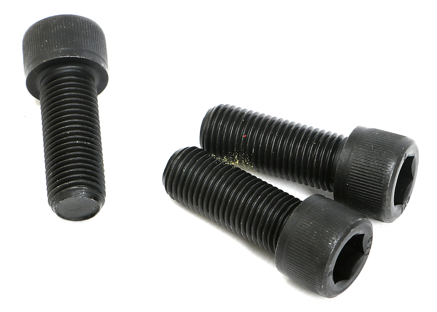 Trans-Dapt Performance Crankshaft Pulley Bolts; 3/8 In.-24 X 1 In. (3 Bolts Per Pkg.) 9490
