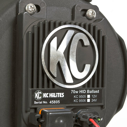 KC HiLiTES HID Ballast - Replacement - 12V - 70W 9505