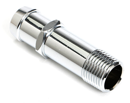 Trans-Dapt Performance Aluminum 1/2 In. Npt Water Pump Hose Fitting; 3/4 In. Hose 9522