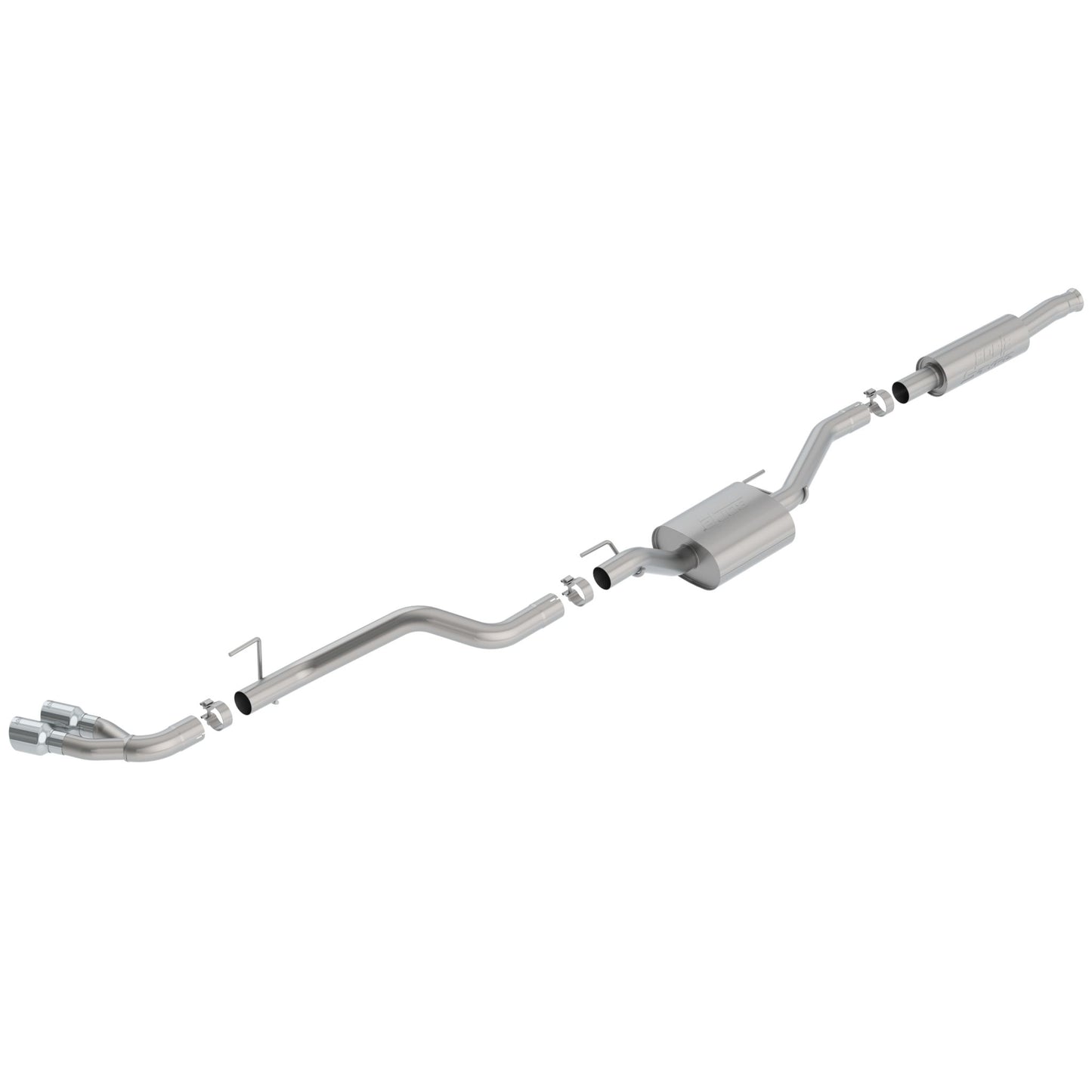 Borla 2020-2021 Jeep Gladiator JT Cat-Back Exhaust System S-Type 140812