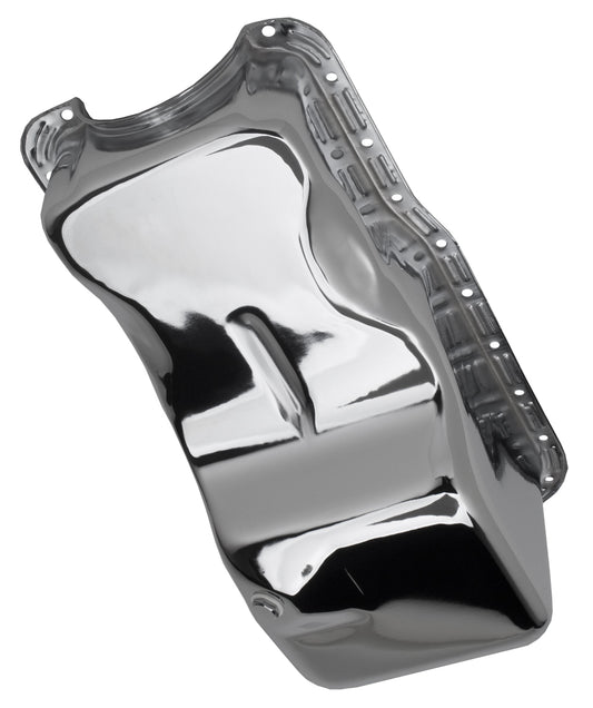 Trans-Dapt Performance Chrome Oem-Style Oil Pan- Ford 351W; Stock Capacity 9532