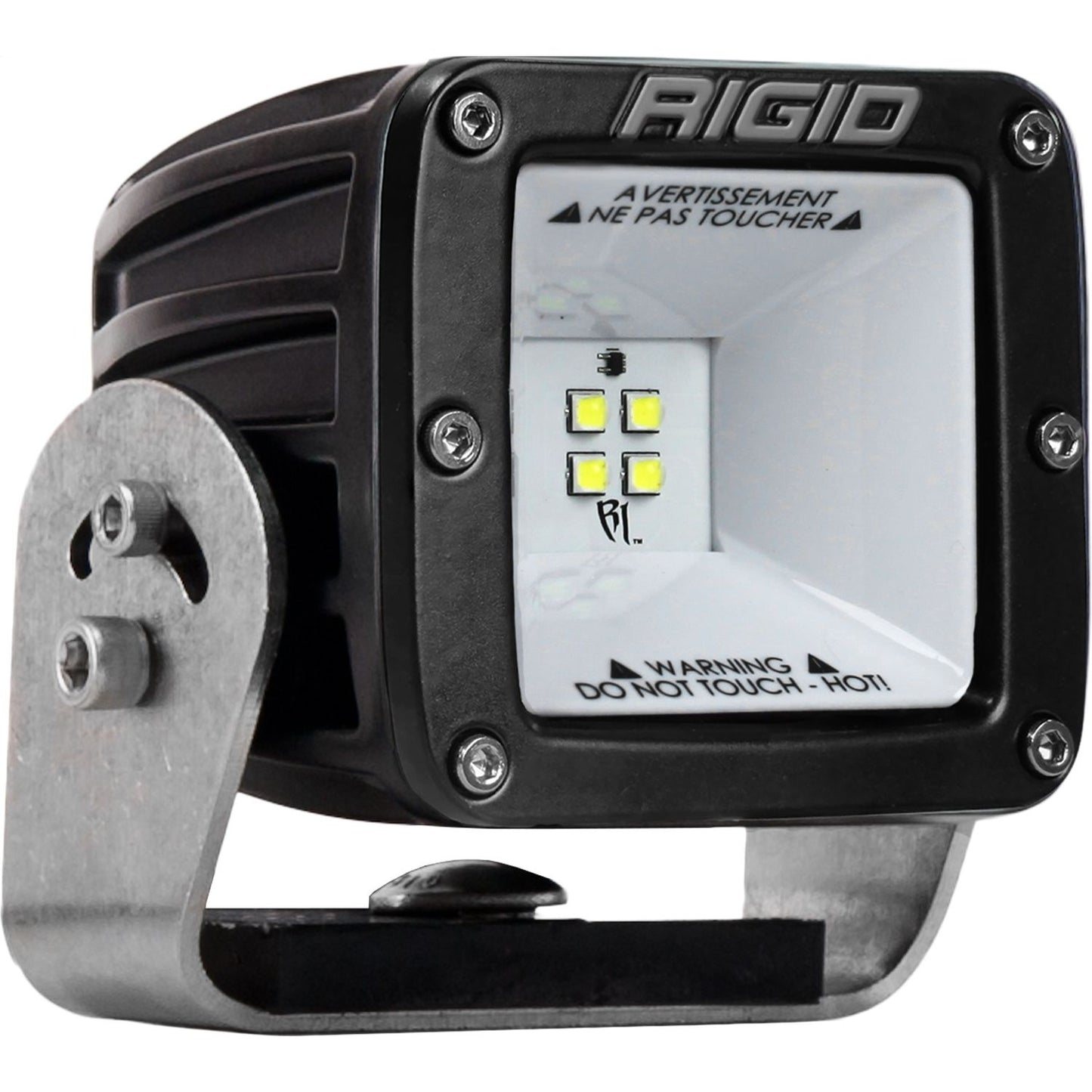 RIGID Industries 2X2 115 Degree DC LED Scene Light Surface Mount Black Housing Single 681513