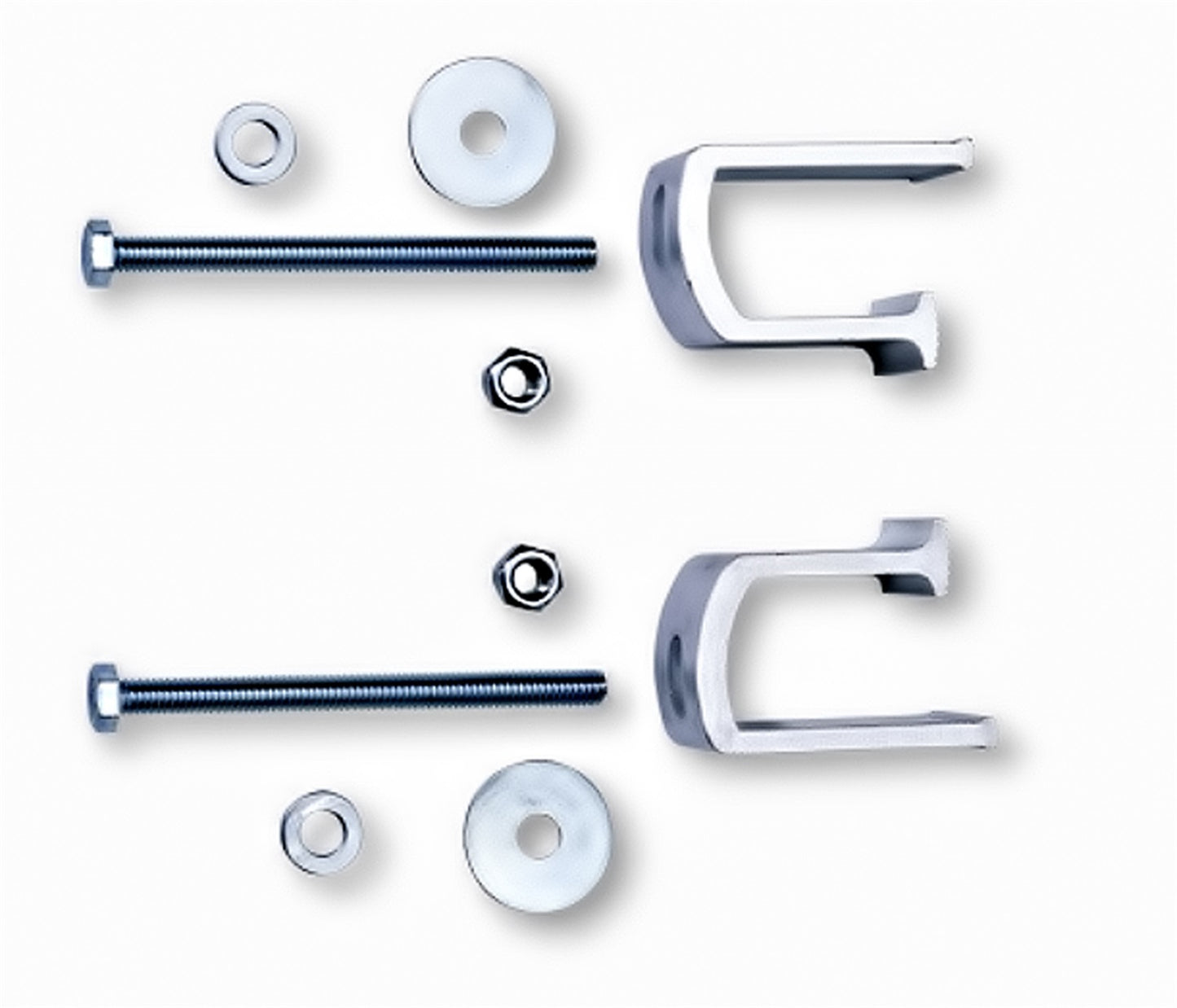 Lund 954100 Toolbox Mounting Kit Brite Aluminum