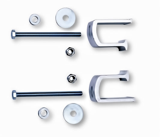 Lund 954100 Toolbox Mounting Kit Brite Aluminum