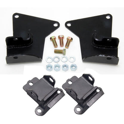 Trans-Dapt Performance Sb Chevy (Gen 1) Or Bb Chevy (Mark Iv) Into 64-72 Gm A-Body (Not Chevrolet) Mount Kit- Rubber Pads 9556