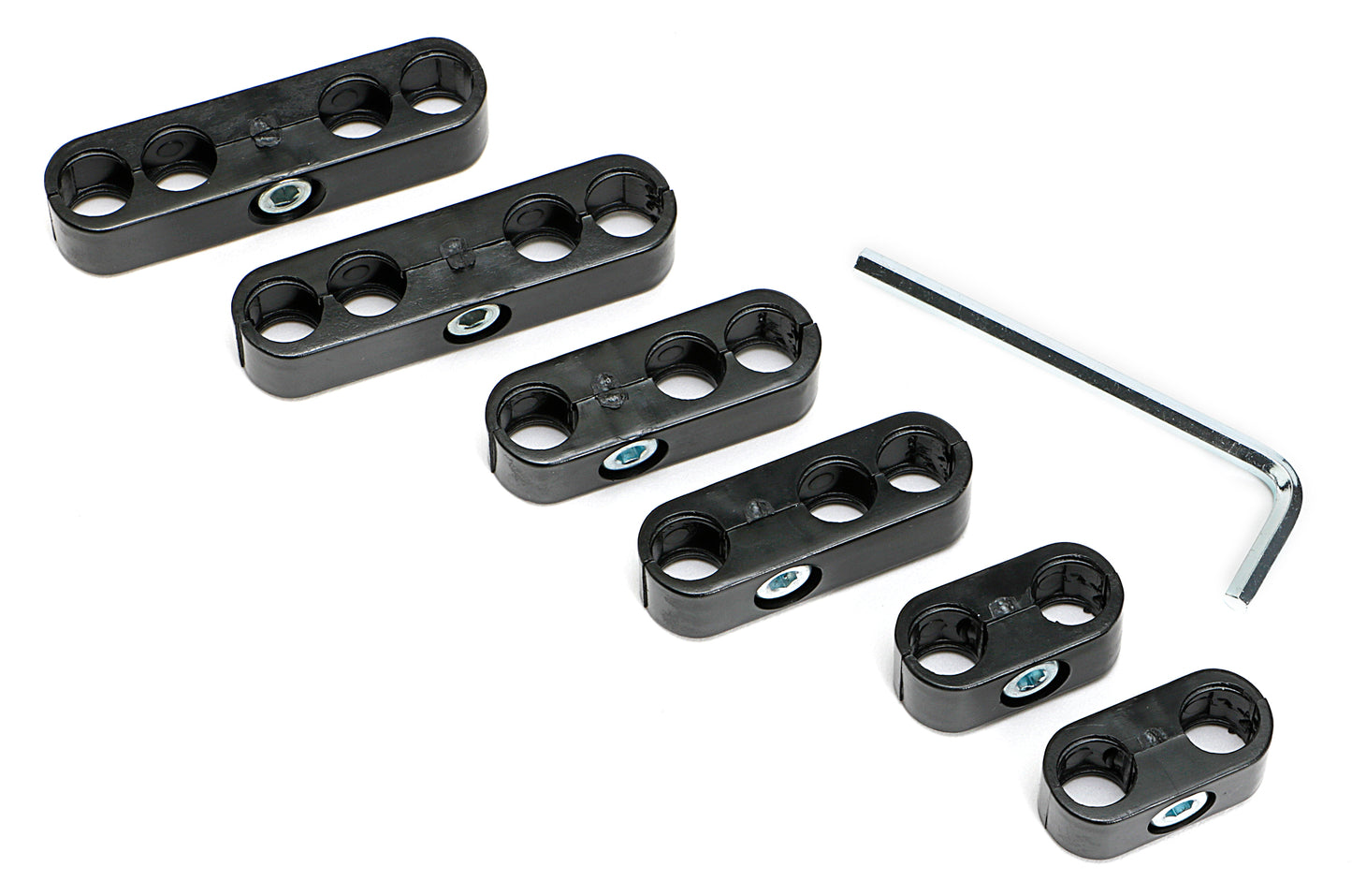 Trans-Dapt Performance Black Pro Style Plug Wire Separators 9577