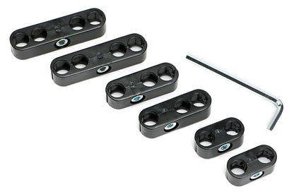 Trans-Dapt Performance Black Pro Style Plug Wire Separators 9577
